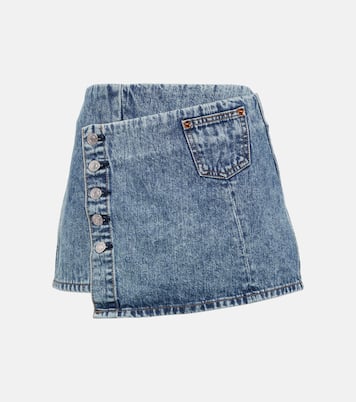 Falda wrap en denim | Re/Done