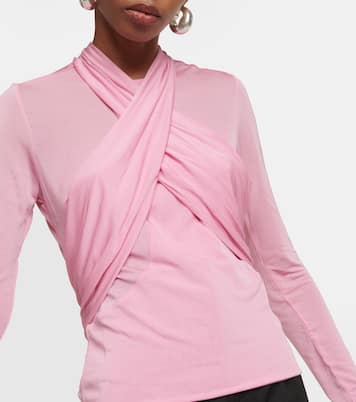 Top Resly in jersey semitrasparente | Isabel Marant