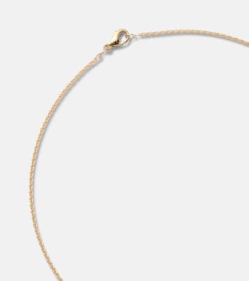 Collier Heart Scapular en or 18 ct, diamants et émail | Marie Lichtenberg