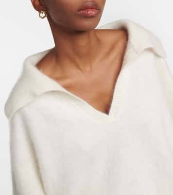 Kerry brushed cashmere sweater | Lisa Yang