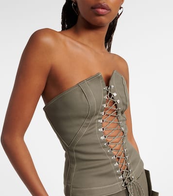 Corset cotton top | Dion Lee
