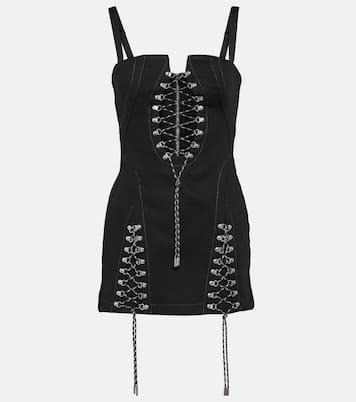 Minikleid aus Baumwoll-Twill | Dion Lee