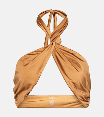 Top de bikini Helix de cuello halter | Jade Swim