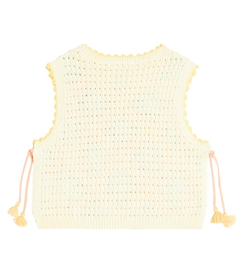 Pull sans manches Rynia en coton mélangé | Louise Misha