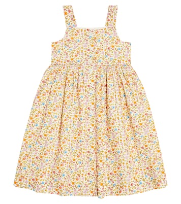 Abito Laly in cotone con stampa floreale | Bonpoint