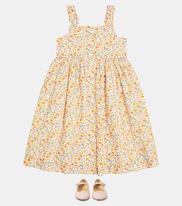 Abito Laly in cotone con stampa floreale | Bonpoint
