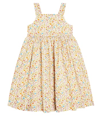 Abito Laly in cotone con stampa floreale | Bonpoint