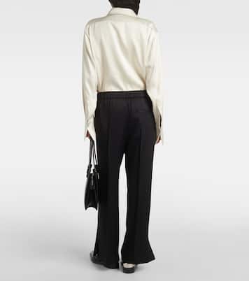 Gerade High-Rise-Hose | Jil Sander