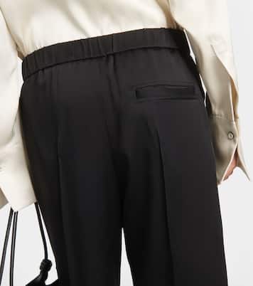 Gerade High-Rise-Hose | Jil Sander