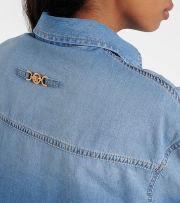 Cropped-Jeanshemd Versace Milano | Versace