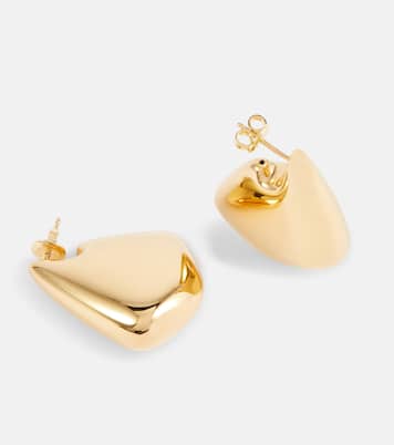 Orecchini Fin Small in argento sterling bagnato in oro 18kt | Bottega Veneta