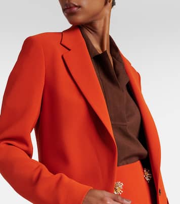 Blazer in crêpe | Dries Van Noten