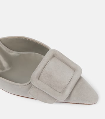 Mules Maysale in suede | Manolo Blahnik