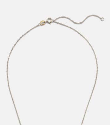 Collier Luckiest Clover en or 10 ct et émeraude | Stone and Strand