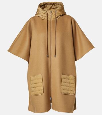 Wool-blend cape | Moncler