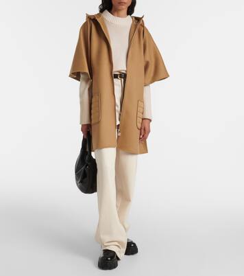 Wool-blend cape | Moncler