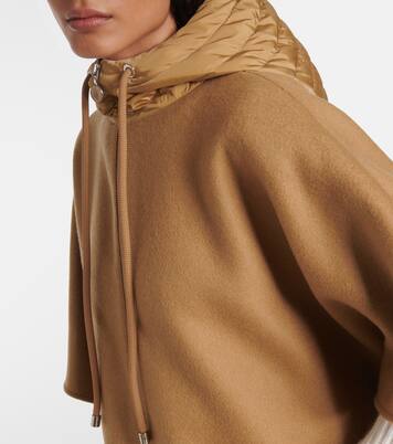 Wool-blend cape | Moncler