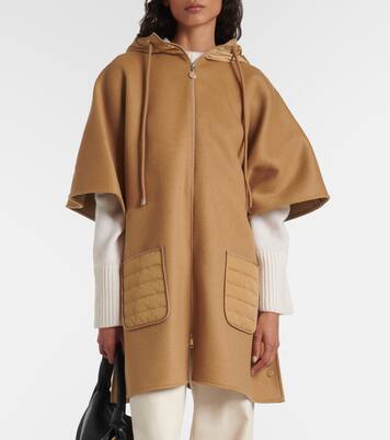 Wool-blend cape | Moncler