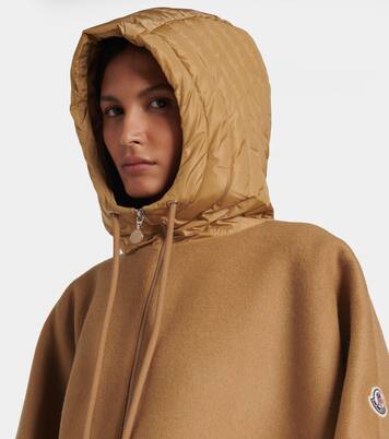Wool-blend cape | Moncler