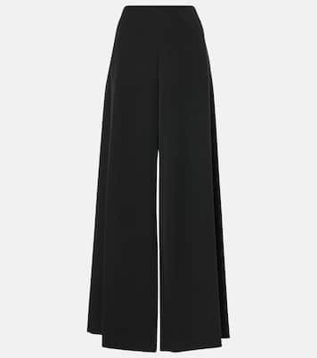 Pantaloni a gamba larga Dela in lana | The Row