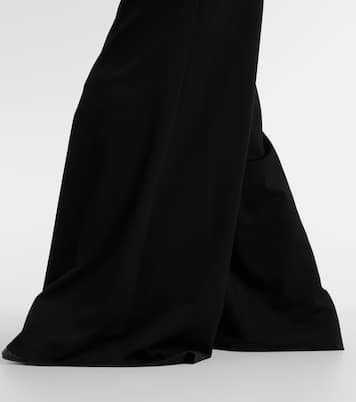 Pantaloni a gamba larga Dela in lana | The Row