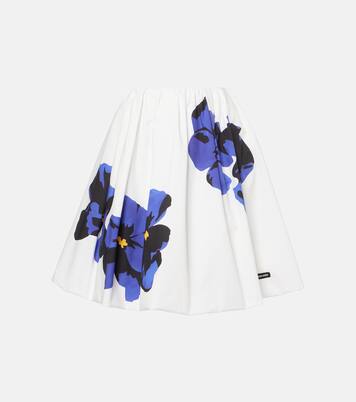 Midirock aus Baumwolle | Miu Miu