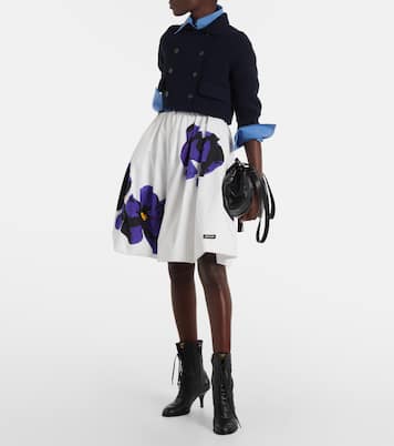 Midirock aus Baumwolle | Miu Miu