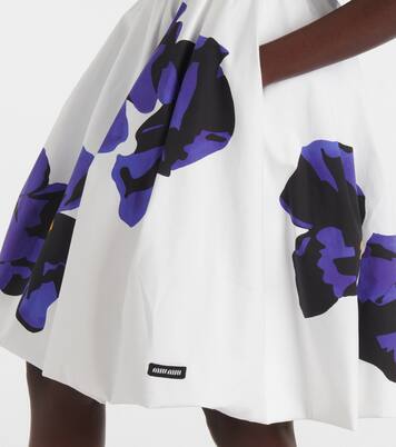 Midirock aus Baumwolle | Miu Miu