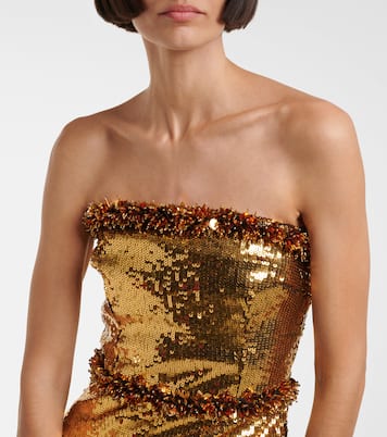 Robe Golden Hour mit Pailletten | Rebecca Vallance