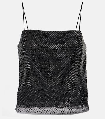 Camisole in chiffon di seta con cristalli | Roland Mouret