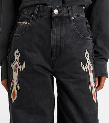 Jeans a gamba larga Maella con stampa | Marant Etoile