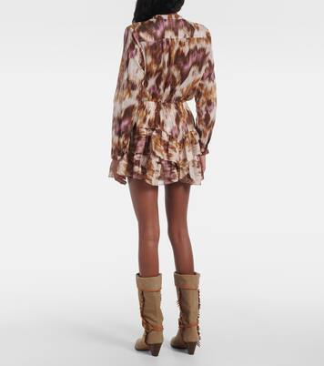 Mini-jupe Jocadia imprimée en coton | Marant Etoile