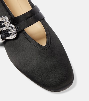Ballerine Mary Jane Claudia in raso | Le Monde Béryl