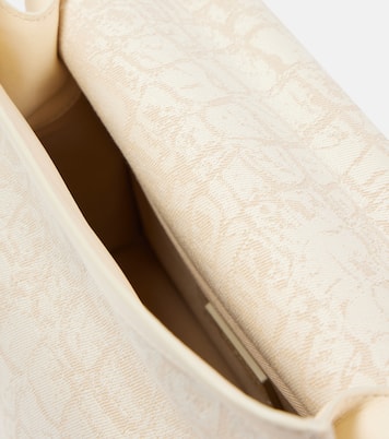 Clutch Rond Carré in canvas con pelle | Jacquemus