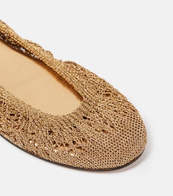 Belna metallic ballet flats | Isabel Marant
