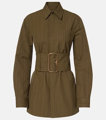 Chaqueta de algodón con cinturón | Burberry