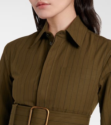 Chaqueta de algodón con cinturón | Burberry