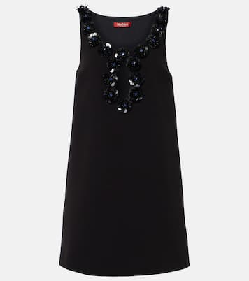 Abito corto Delis in crêpe con paillettes | Max Mara