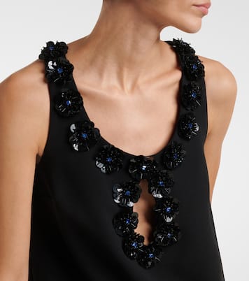Abito corto Delis in crêpe con paillettes | Max Mara