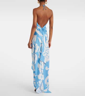 Abito midi in seta con stampa | Etro