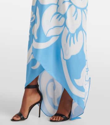 Abito midi in seta con stampa | Etro