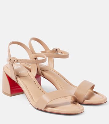 Sandales Miss Jane 55 en cuir | Christian Louboutin