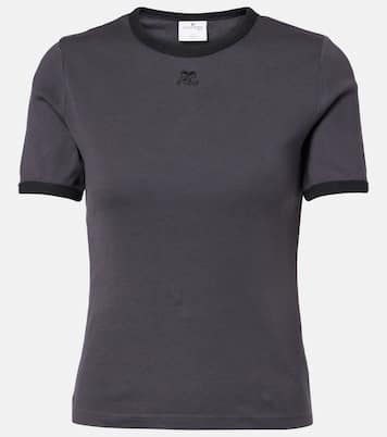 T-shirt Signature in cotone | Courrèges
