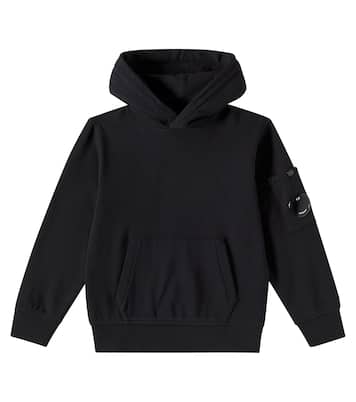 Felpa in cotone con cappuccio | C.P. Company Kids