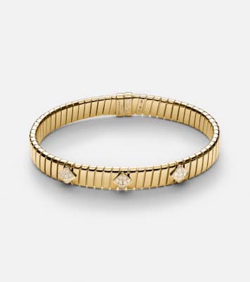 Bracelet Bvlgari Tubogas en or 18 ct et diamants | Bvlgari