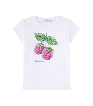 T-shirt in jersey di misto cotone | Monnalisa