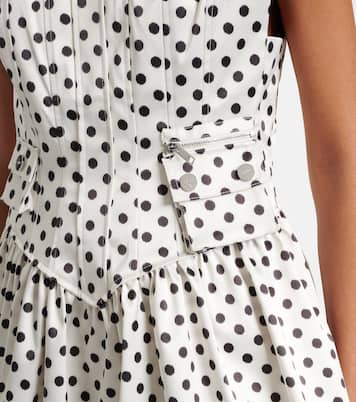 Kleid aus Satin | Ganni
