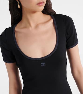 Abito corto Holistic in cotone | Courrèges