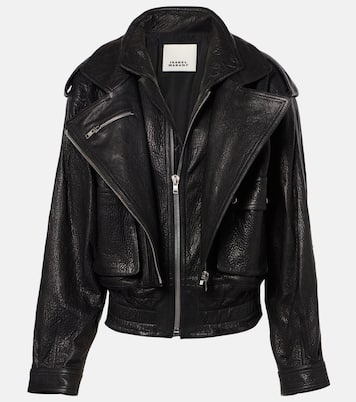 Veste Aneli oversize en cuir | Isabel Marant