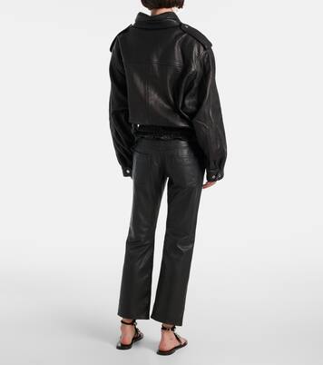 Veste Aneli oversize en cuir | Isabel Marant